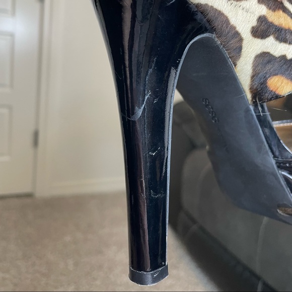 Leopard Print 5 inch Heels - Picture 5 of 7